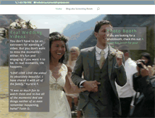 Tablet Screenshot of mountainweddingvideos.com